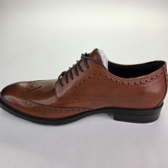 COLE HAAN Modern Essentials Wingtip Oxford Men\'s Size 8.5 M British Tan